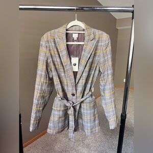 A New Day Belted Blazer